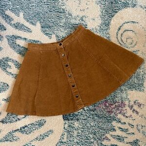 Brandy Melville Brya Corduroy A-line Skirt